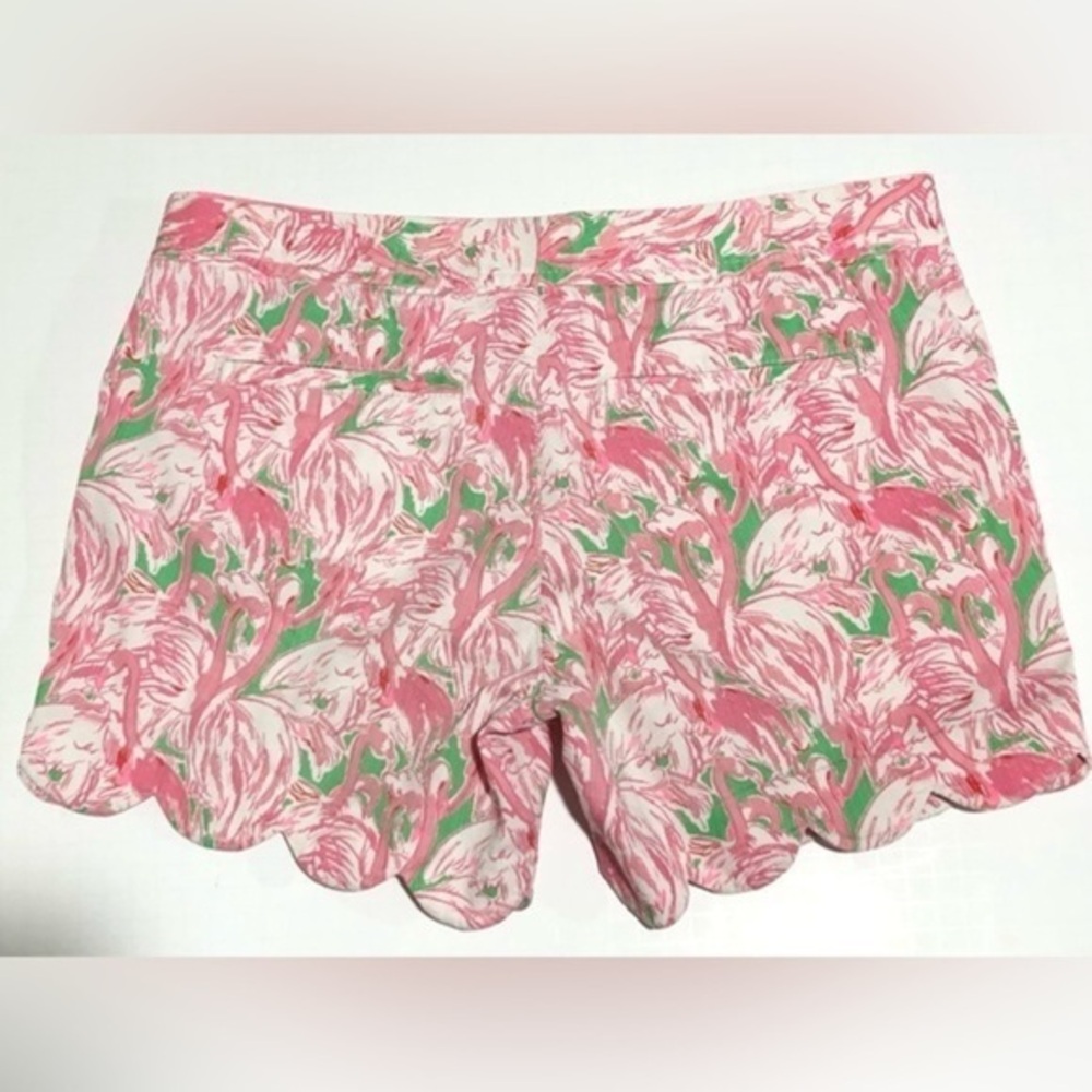 Lilly Pulitzer Flamingo-Print Shorts - Picture 2 of 7